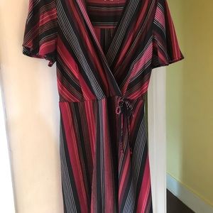 Women’s wrap style dress